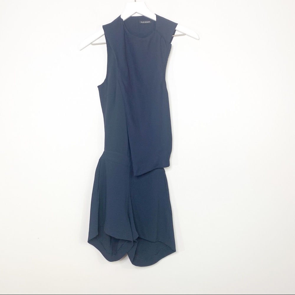 CLUB MONACO Navy Blue Romper